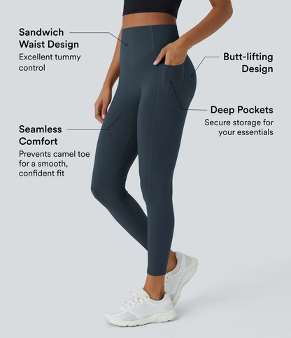 High Waisted Scrunch Butt Lifting & Tummy Control Leggings