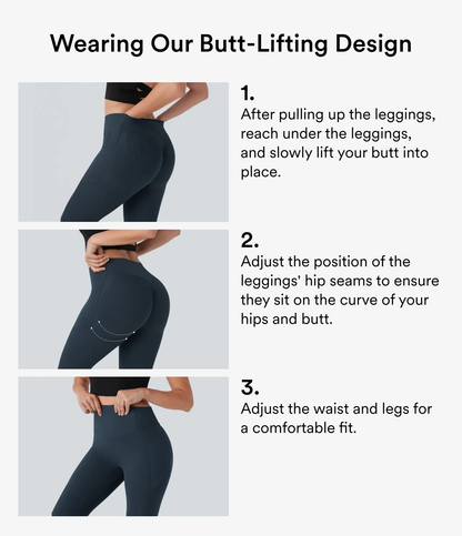 High Waisted Scrunch Butt Lifting & Tummy Control Leggings